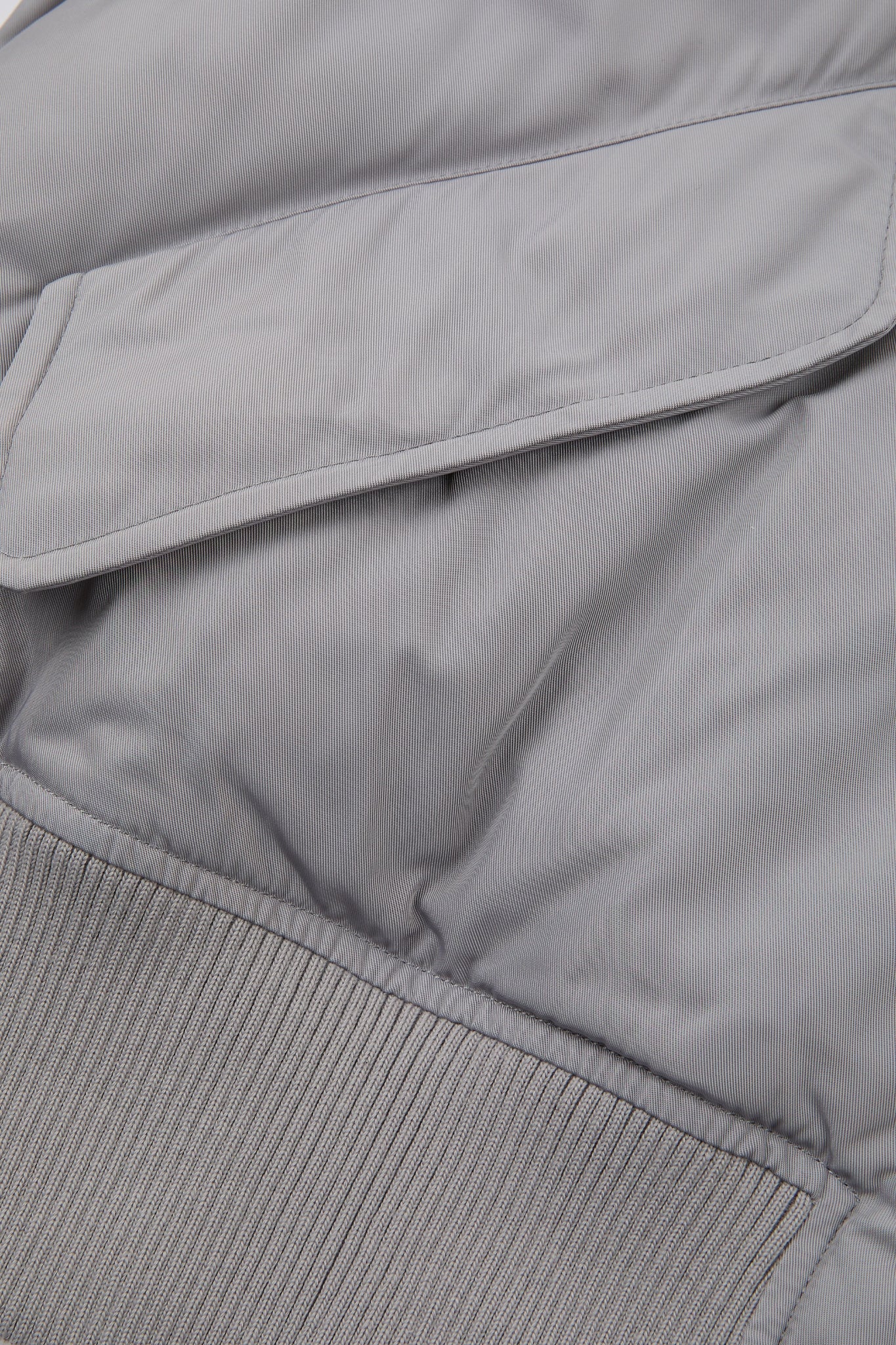 Dumist - Grey Structure Bomber Jacket