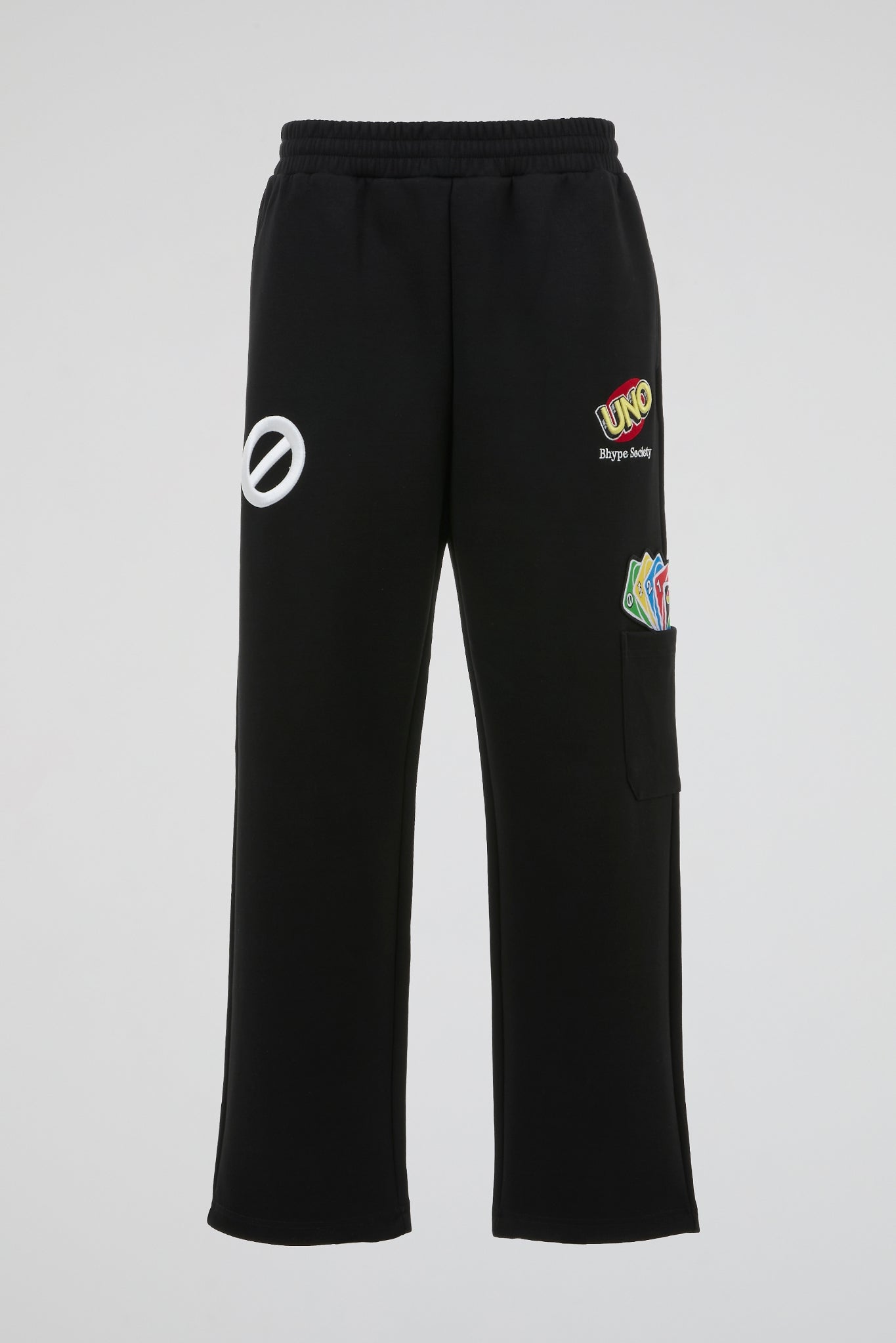 BHYPE x UNO COLLECTION BLACK SWEATPANTS