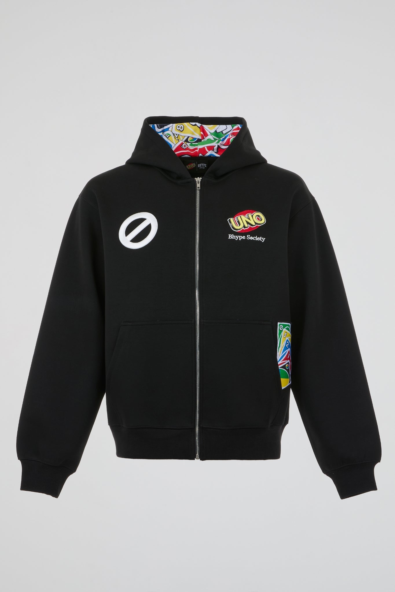 BHYPE x UNO COLLECTION ZIPPED HOODIE