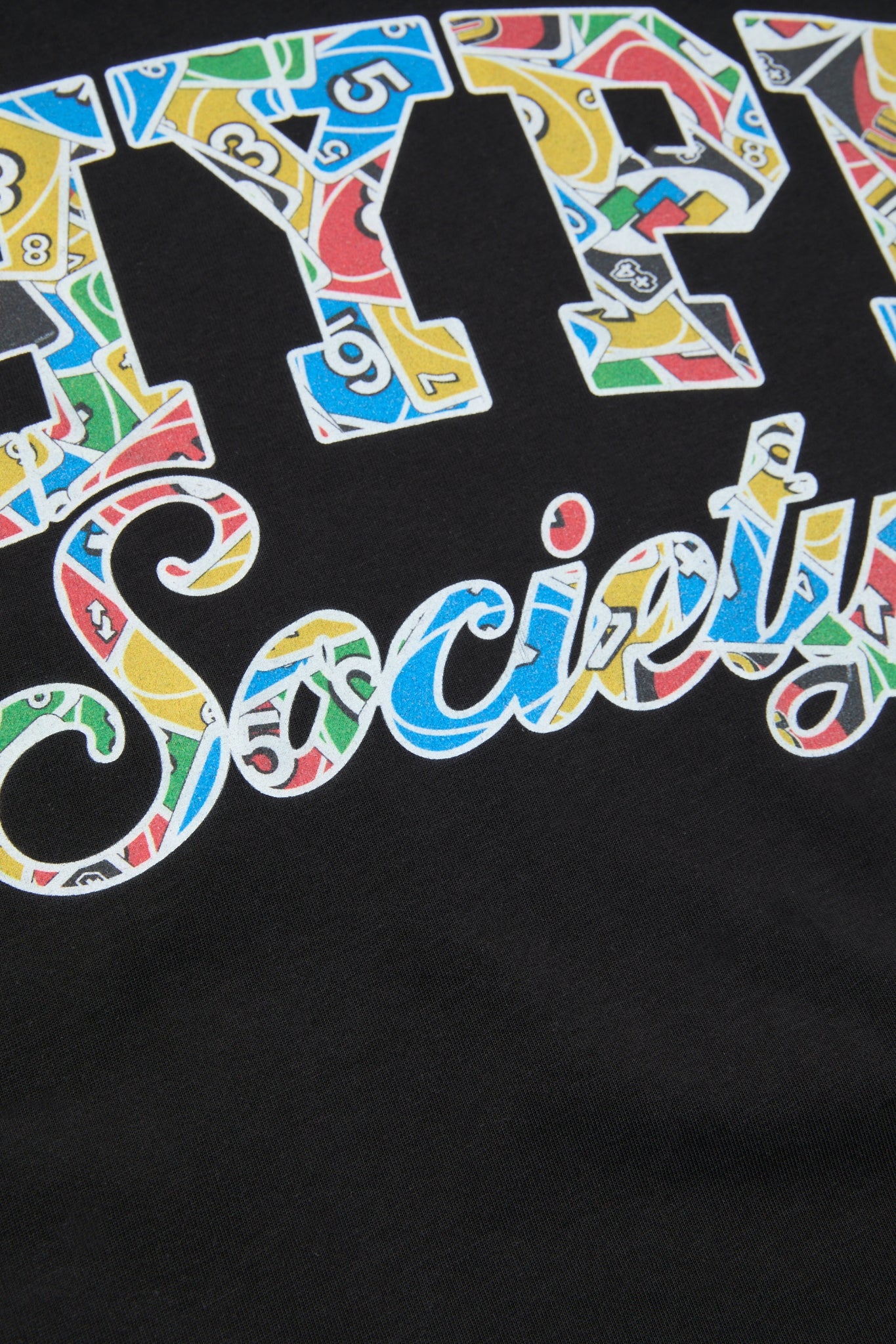 BHYPE x UNO® Back BHS logo Black T-Shirt
