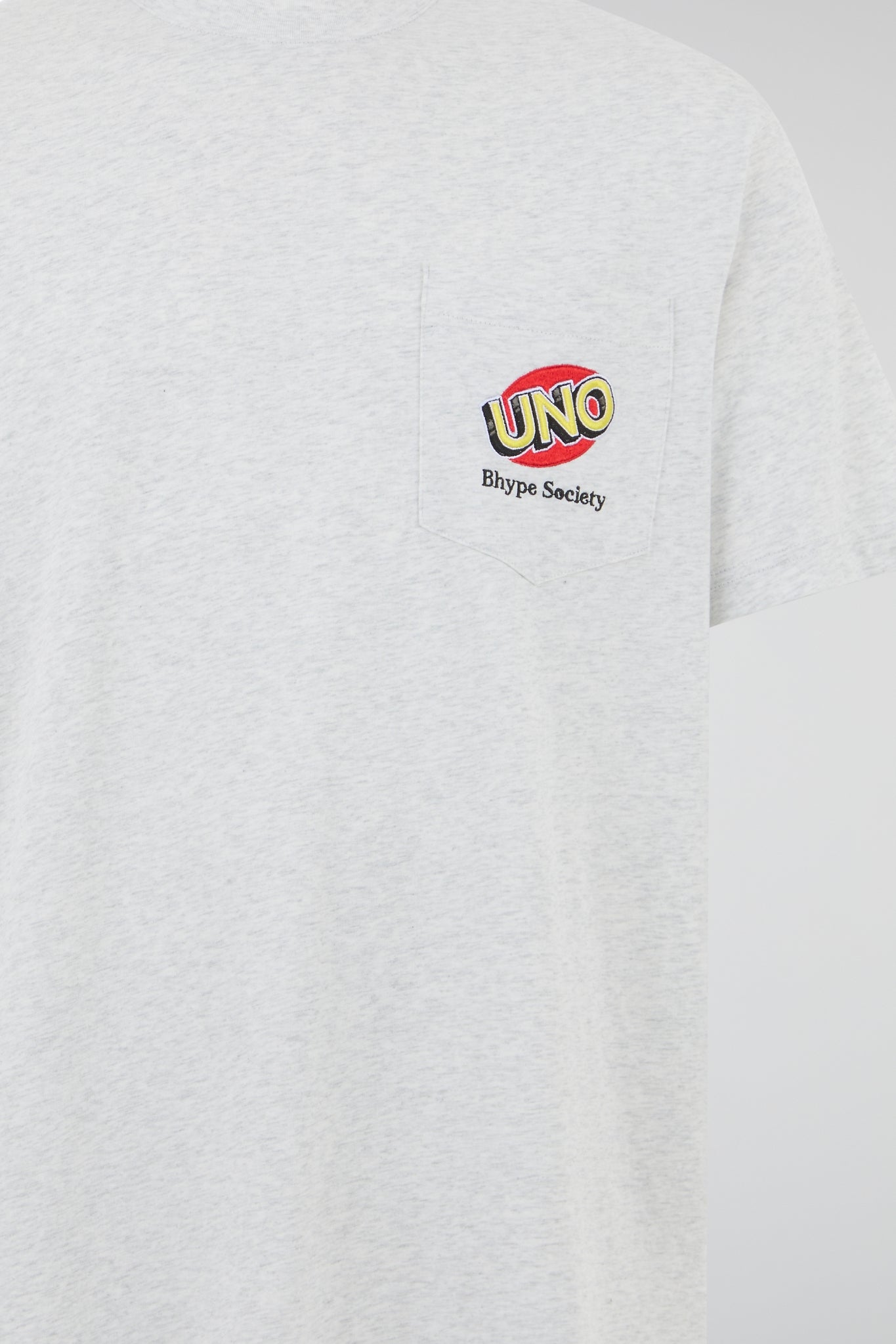BHYPE x UNO® Back BHS logo Grey T-Shirt