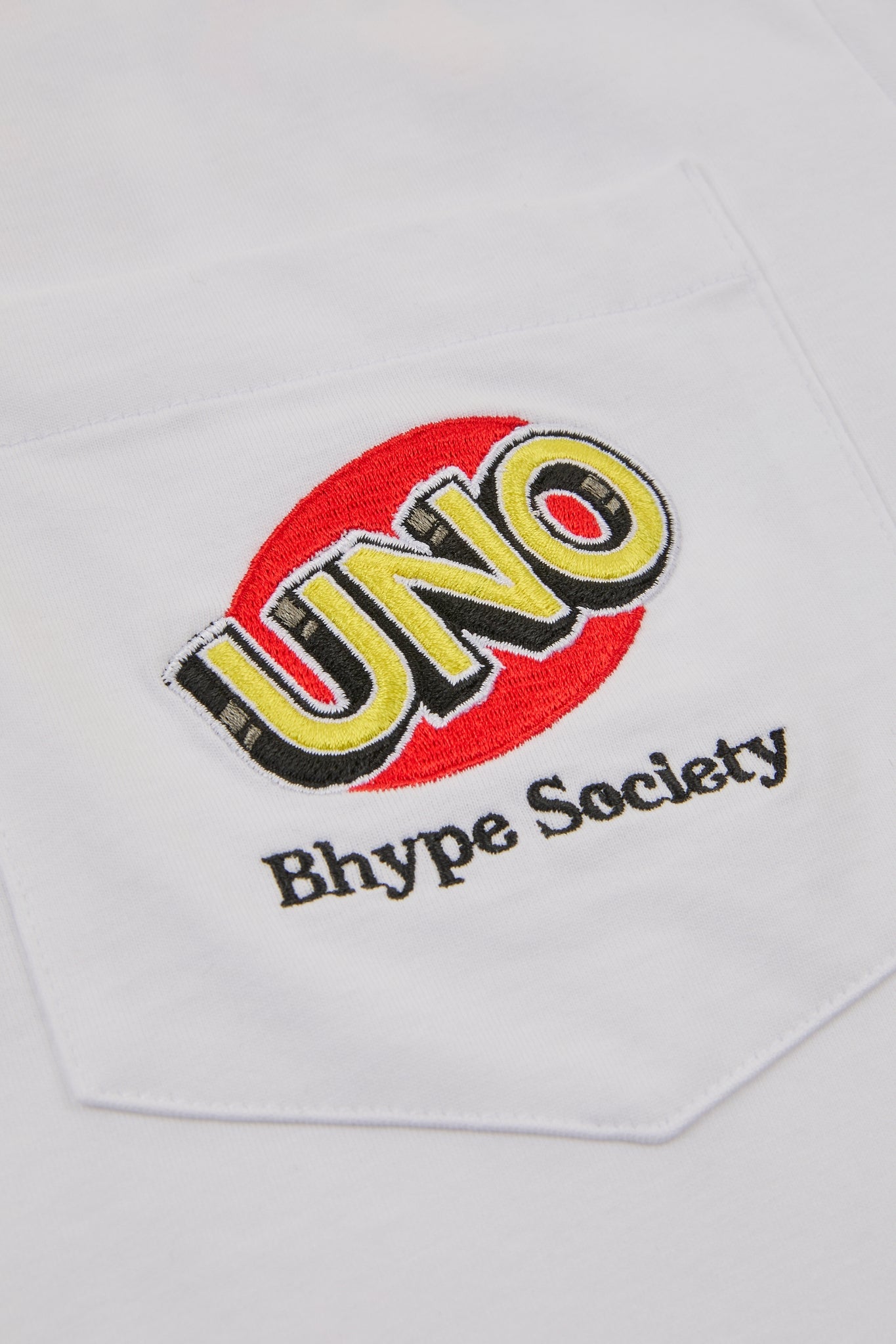 BHYPE x UNO® Back BHS logo White T-Shirt