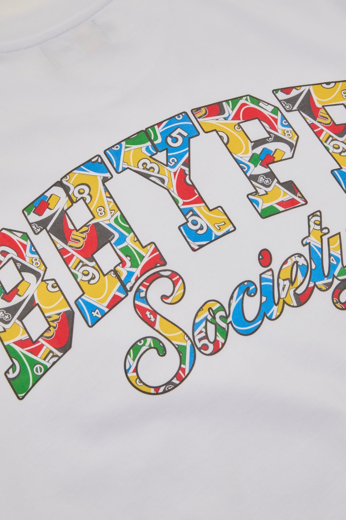 BHYPE x UNO® Back BHS logo White T-Shirt
