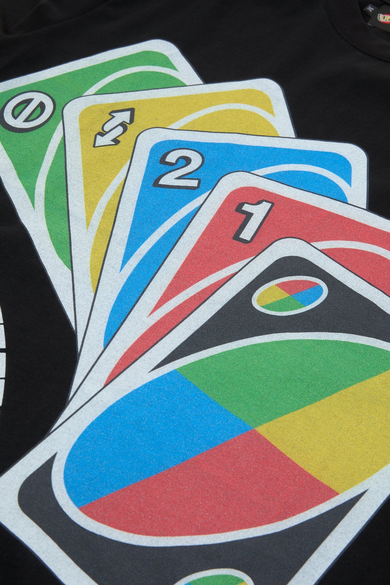 BHYPE x UNO® Card Stack Black T-Shirt