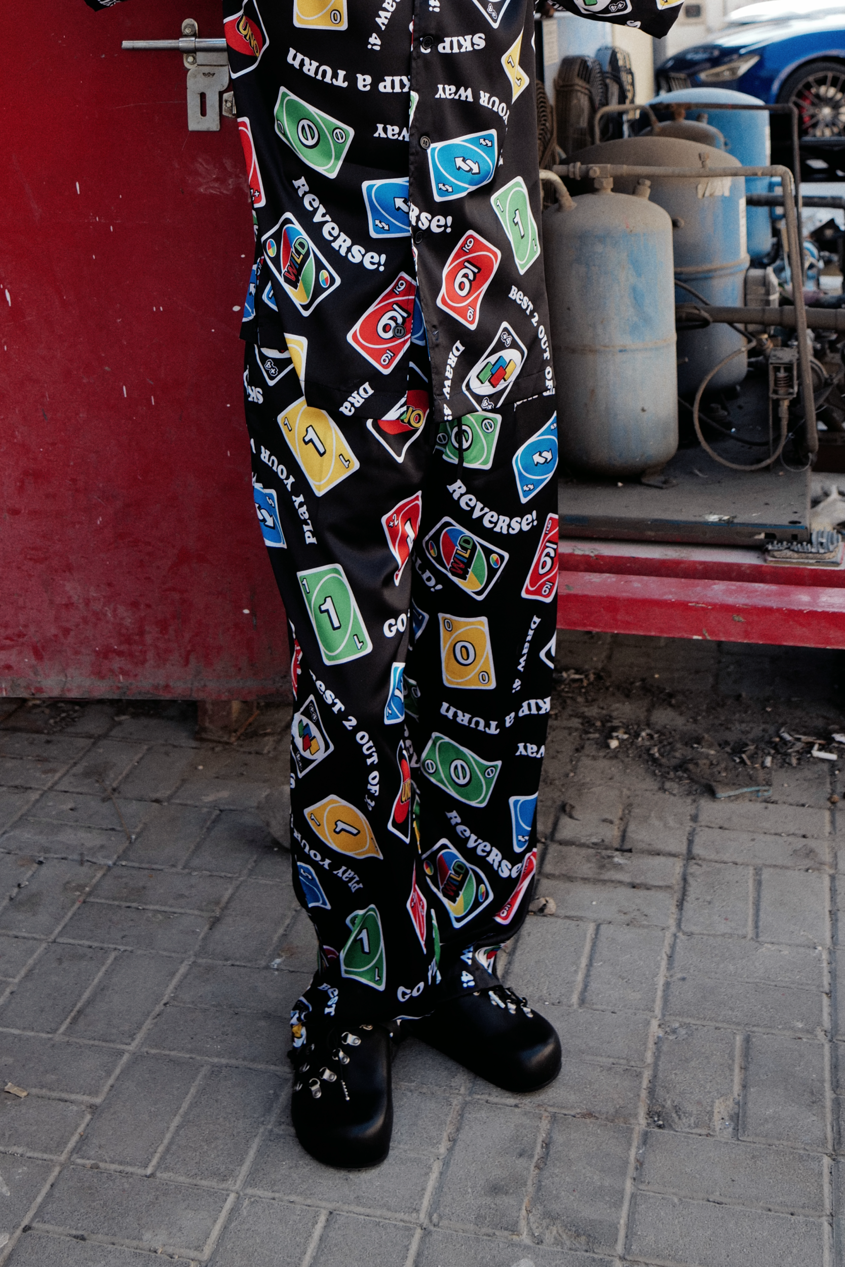 BHYPE x UNO® All-Over Card Sublimation Pants