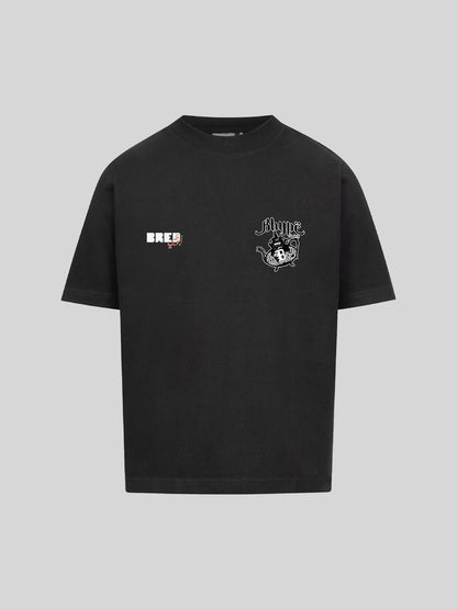 BHYPE SOCIETY X BRED FESTIVAL BLACK TSHIRT