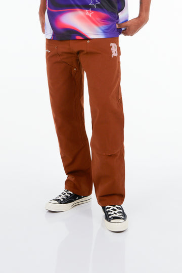 BHYPE SOCIETY BROWN CARGO PANTS