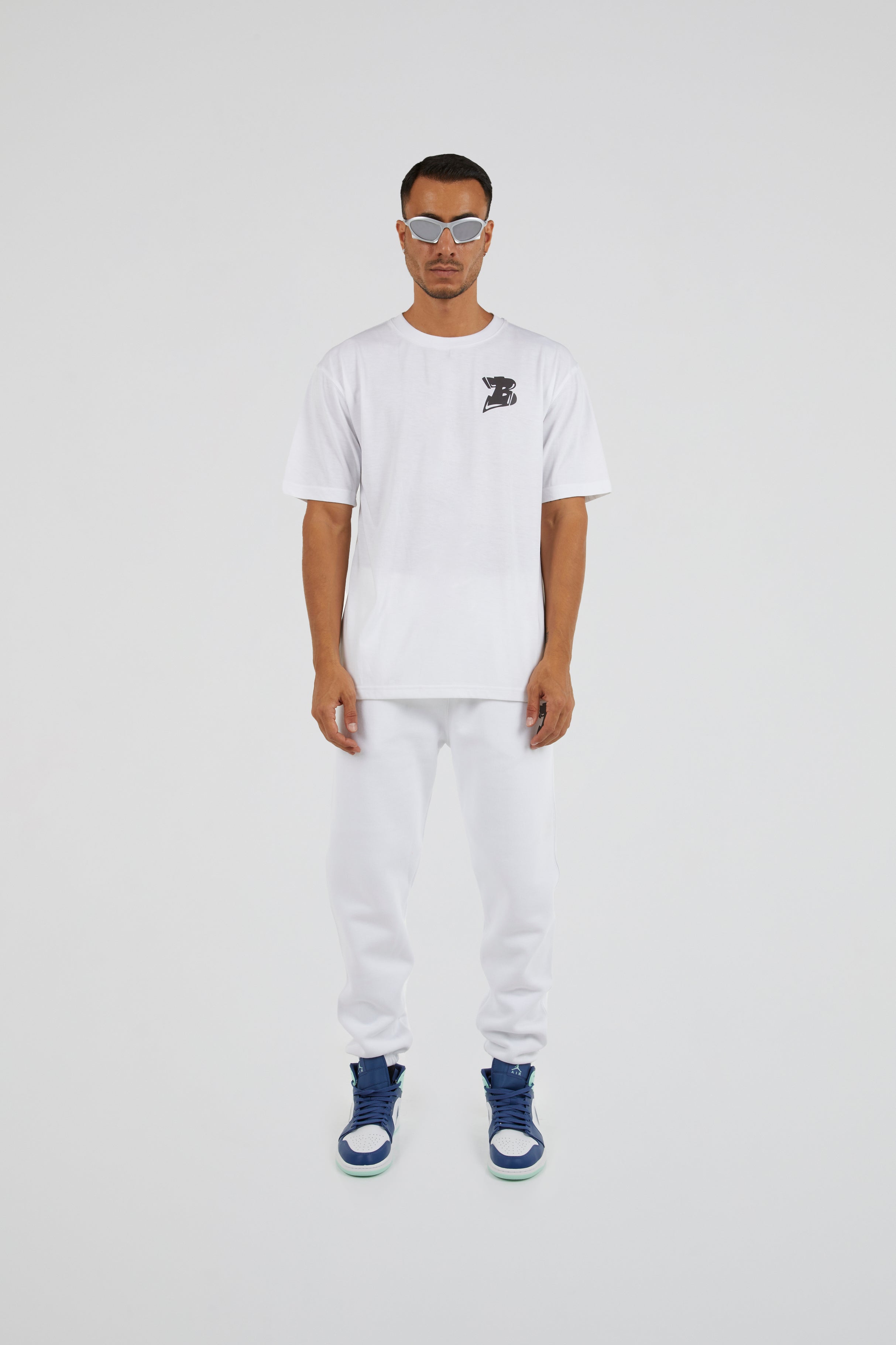 Bhype Society - Bhype Logo Essentials White Pants