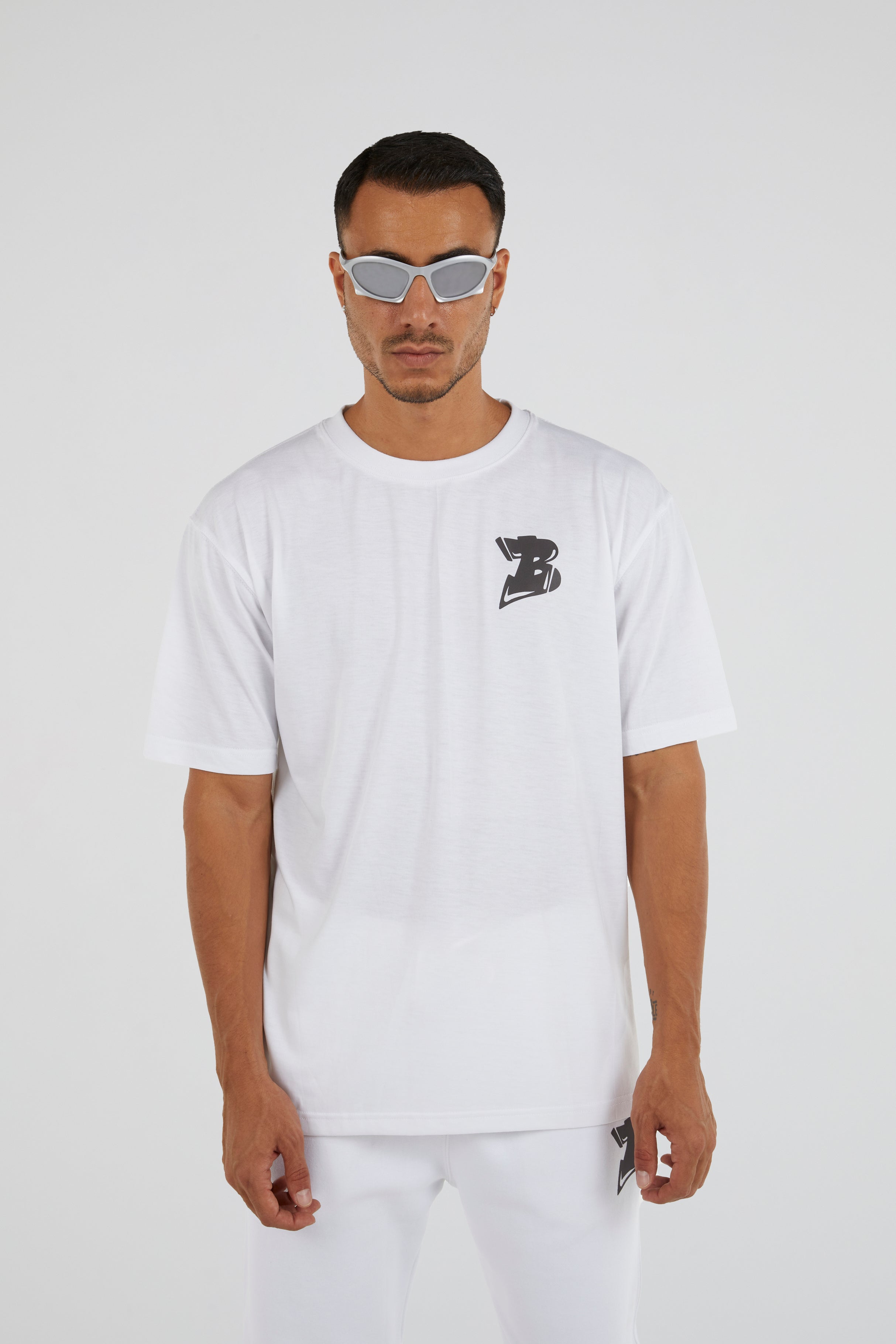 Bhype Society - Bhype Logo Essentials White Tshirt