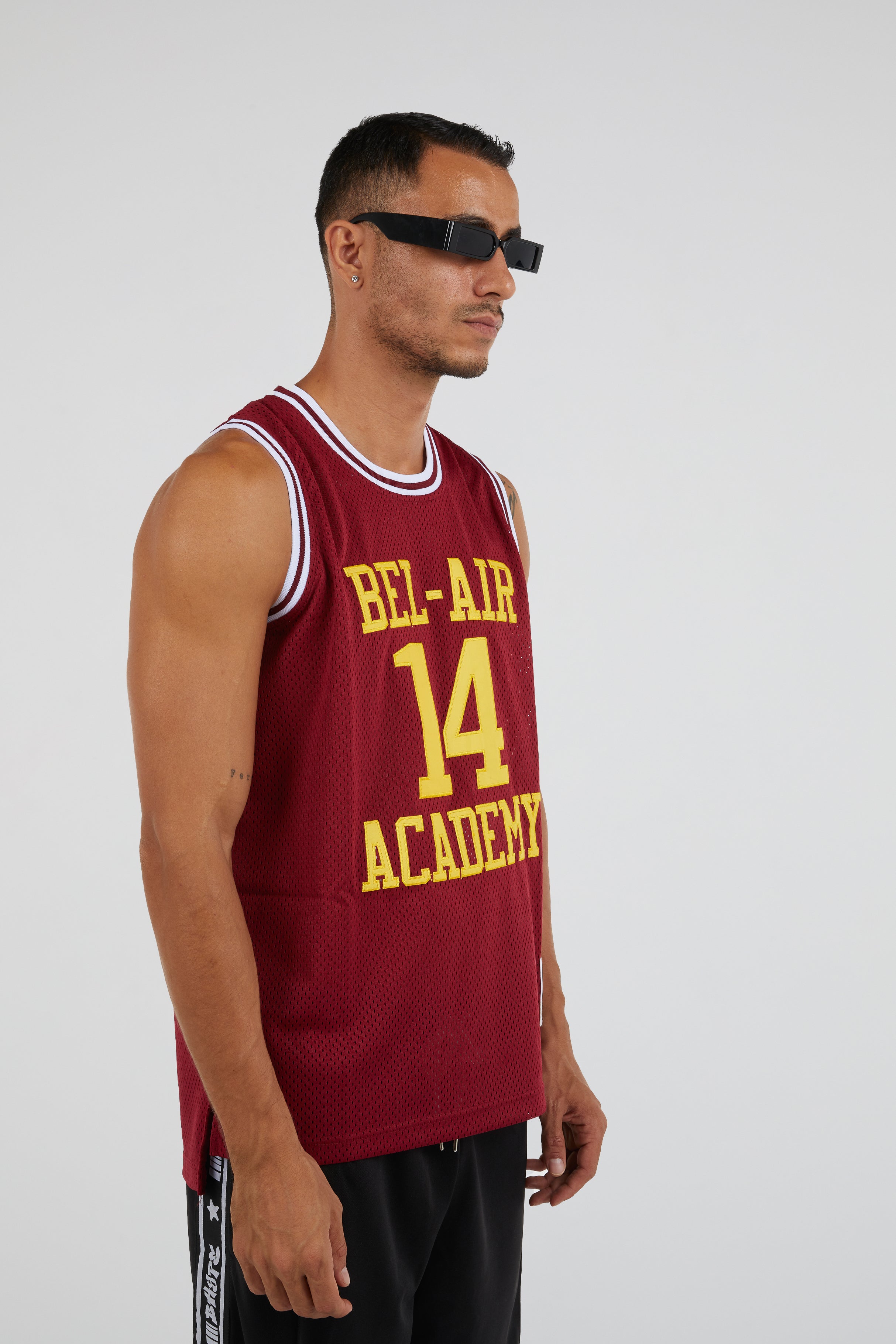 Headgear - Bel-air Basketball Jersey Maroon