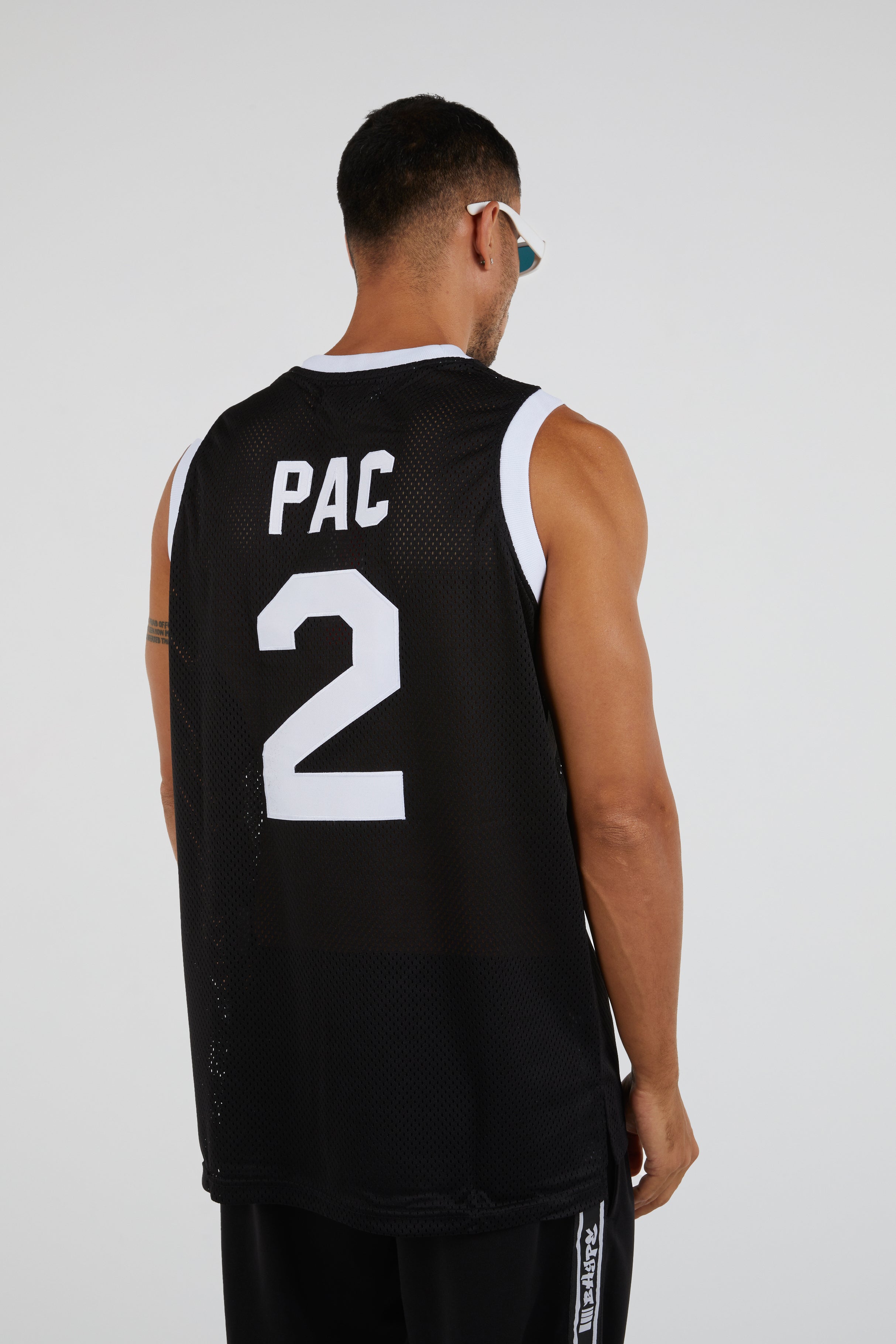 Headgear - Shoot Out 2 Pac Basketball Jersey Black