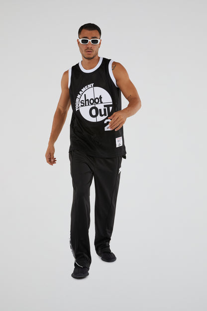 Headgear - Shoot Out 2 Pac Basketball Jersey Black