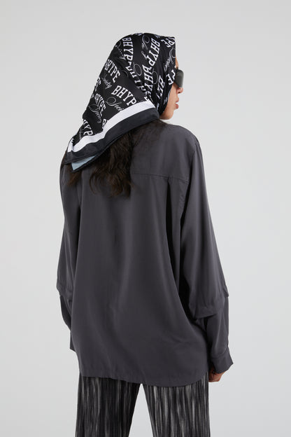 BHYPE SOCIETY BLACK BANDANA