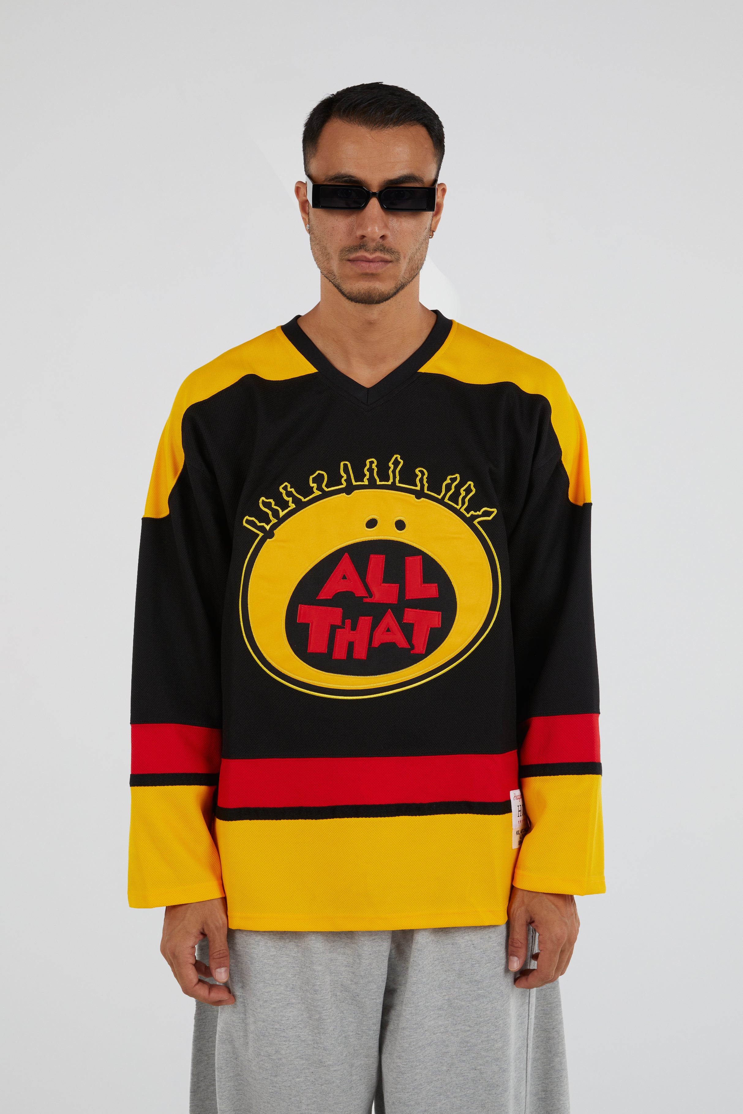 Headgear - Kel Mitchell All That Hockey Jersey Black