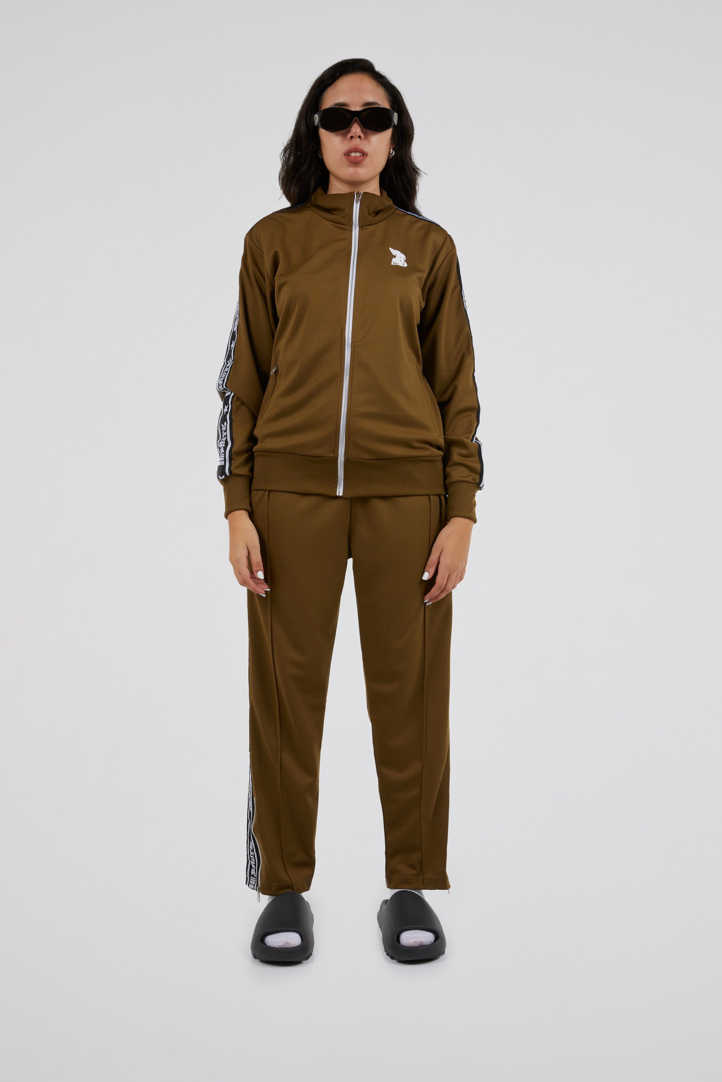 Bhype Society - Bhype Beige Retro Nylon Tracksuit