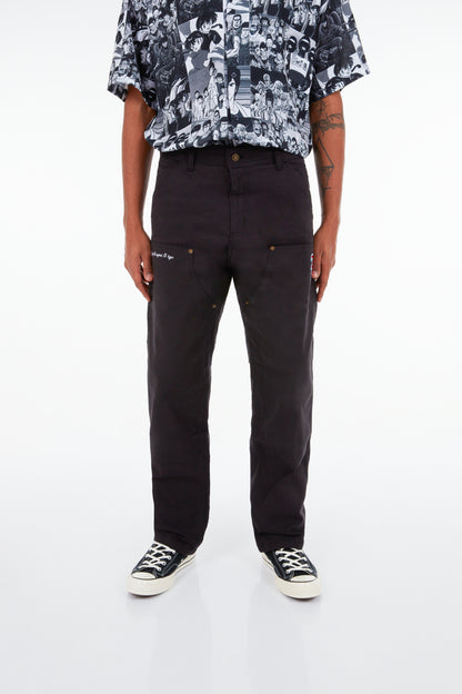 BHYPE SOCIETY BLACK CARGO PANTS