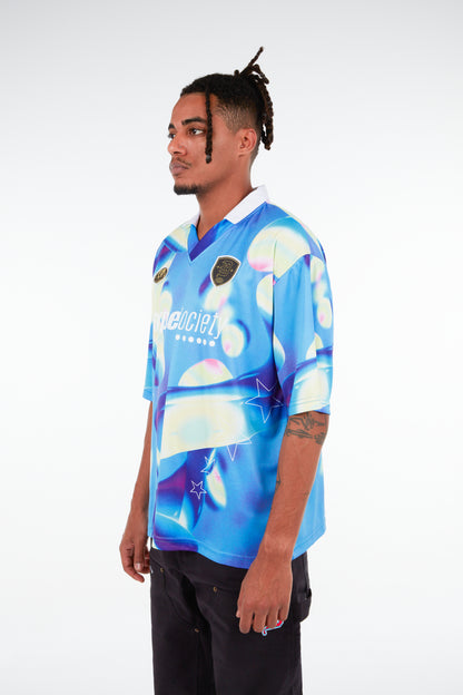 BHYPE WORLD CUP JERSEY NEON BLUE EDITION