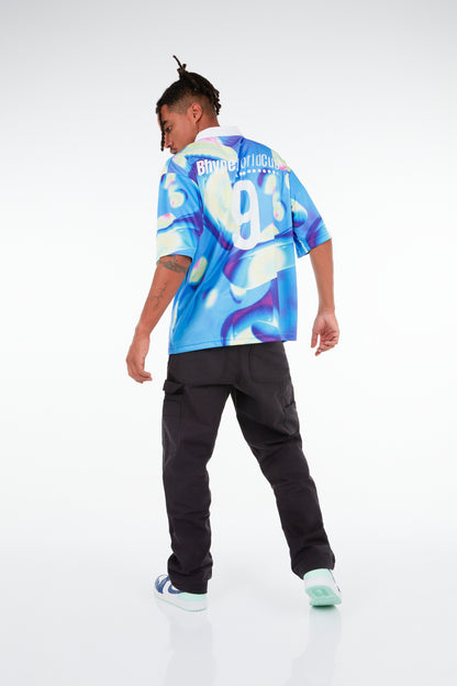 BHYPE WORLD CUP JERSEY NEON BLUE EDITION