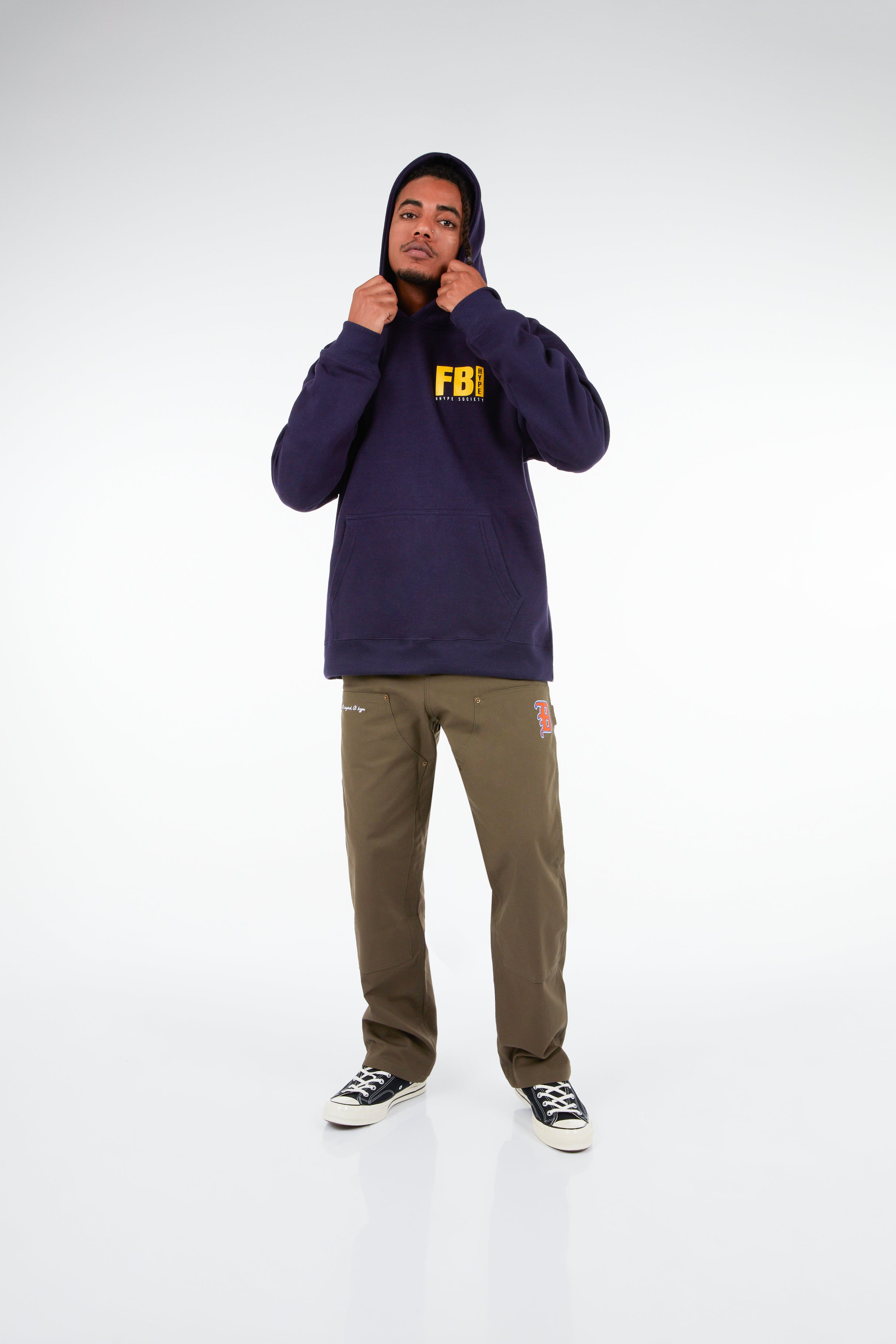 FBHYPE MARINE BLUE HOODIE BHYPE SOCIETY