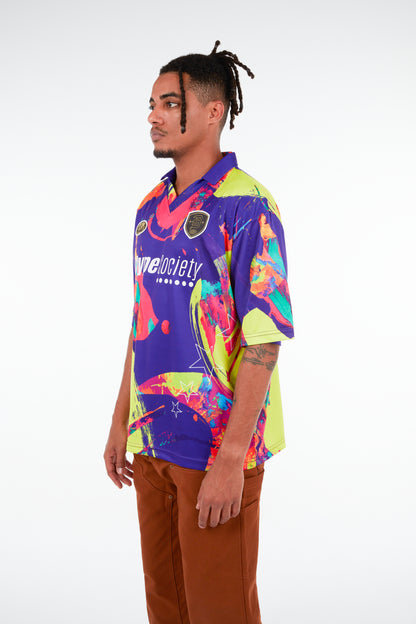 BHYPE WORLD CUP JERSEY NEON RAINBOW EDITION