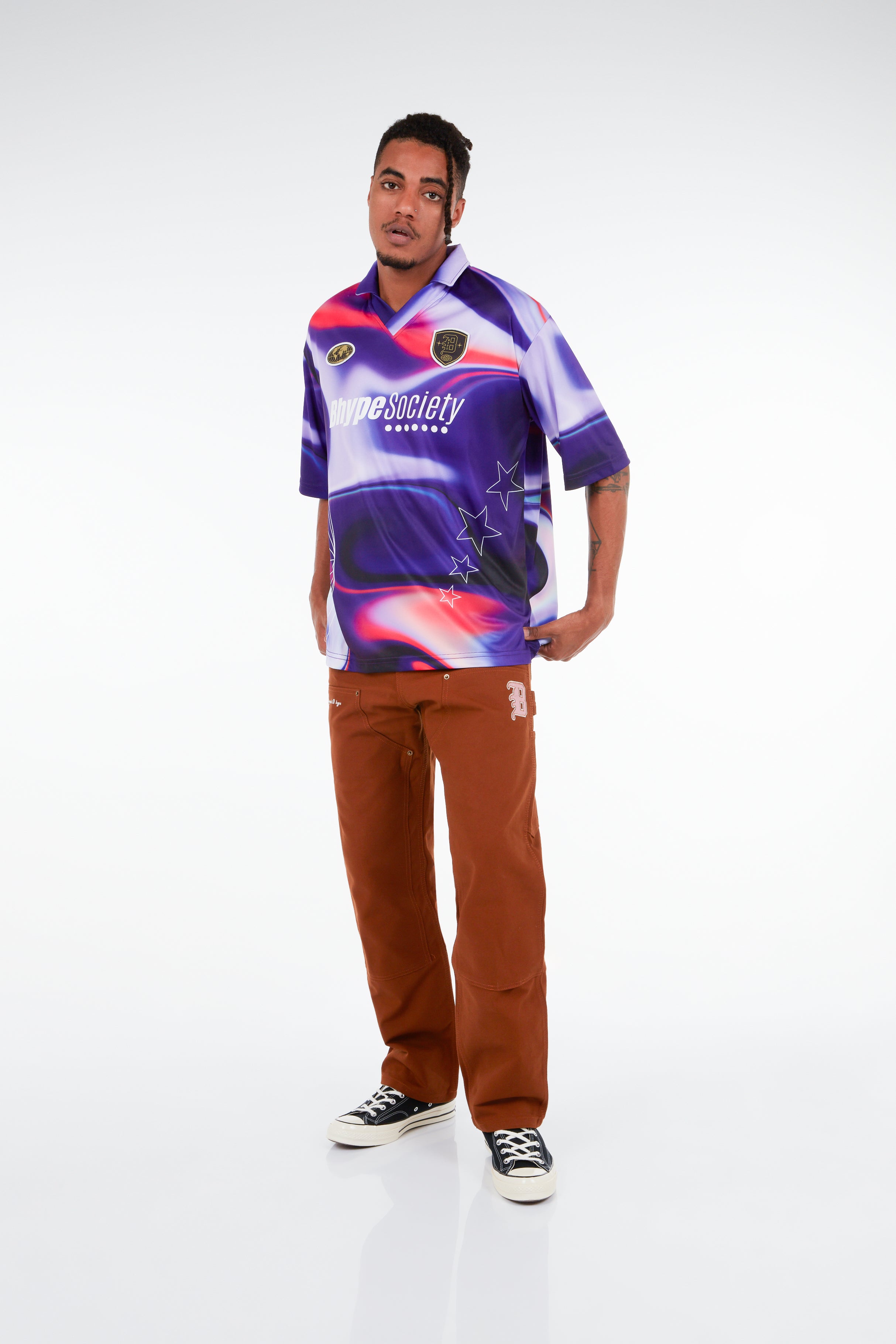 BHYPE WORLD CUP JERSEY NEON PURPLE EDITION