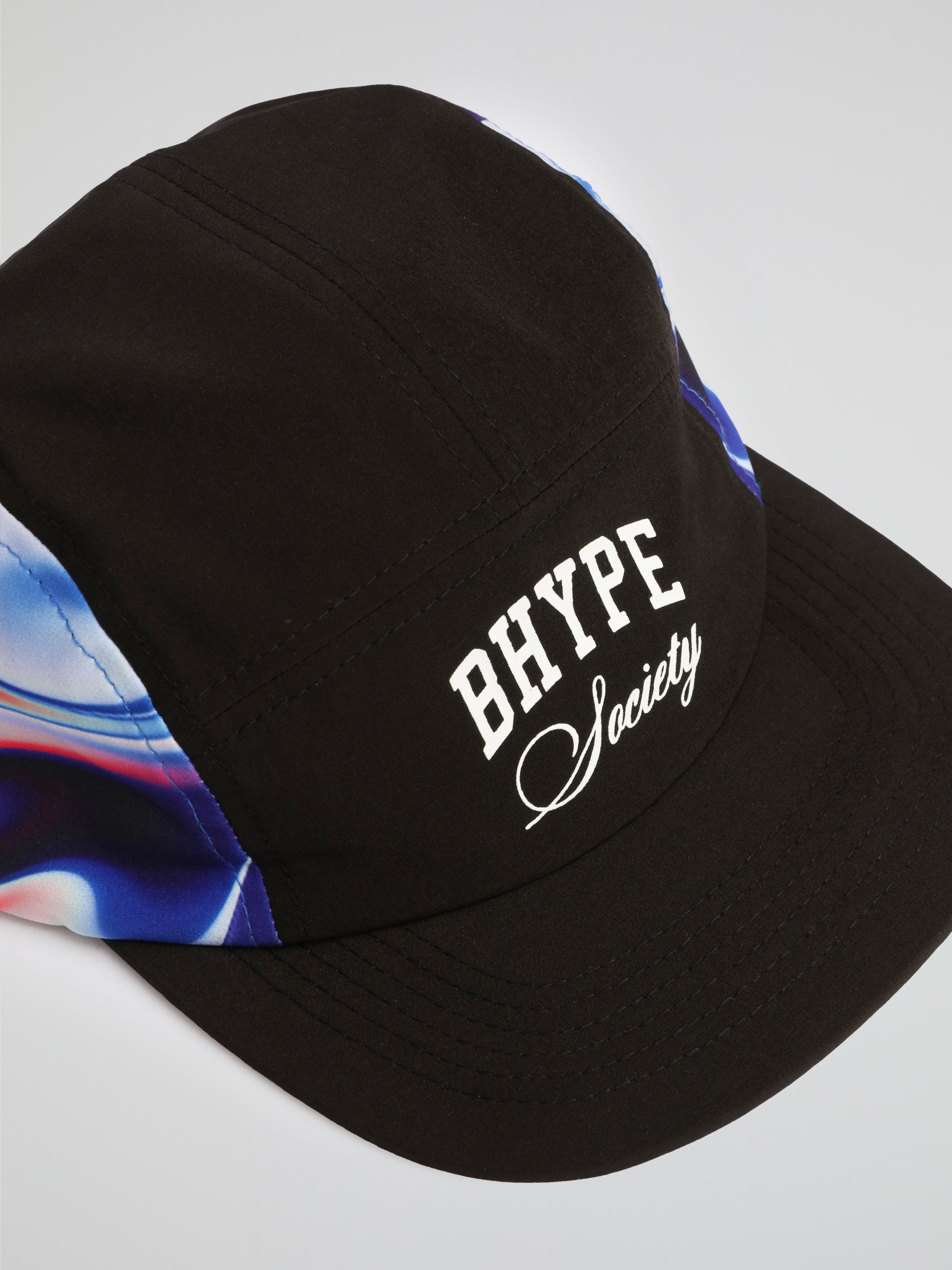 BHYPE SOCIETY BLACK RUNNING CAP