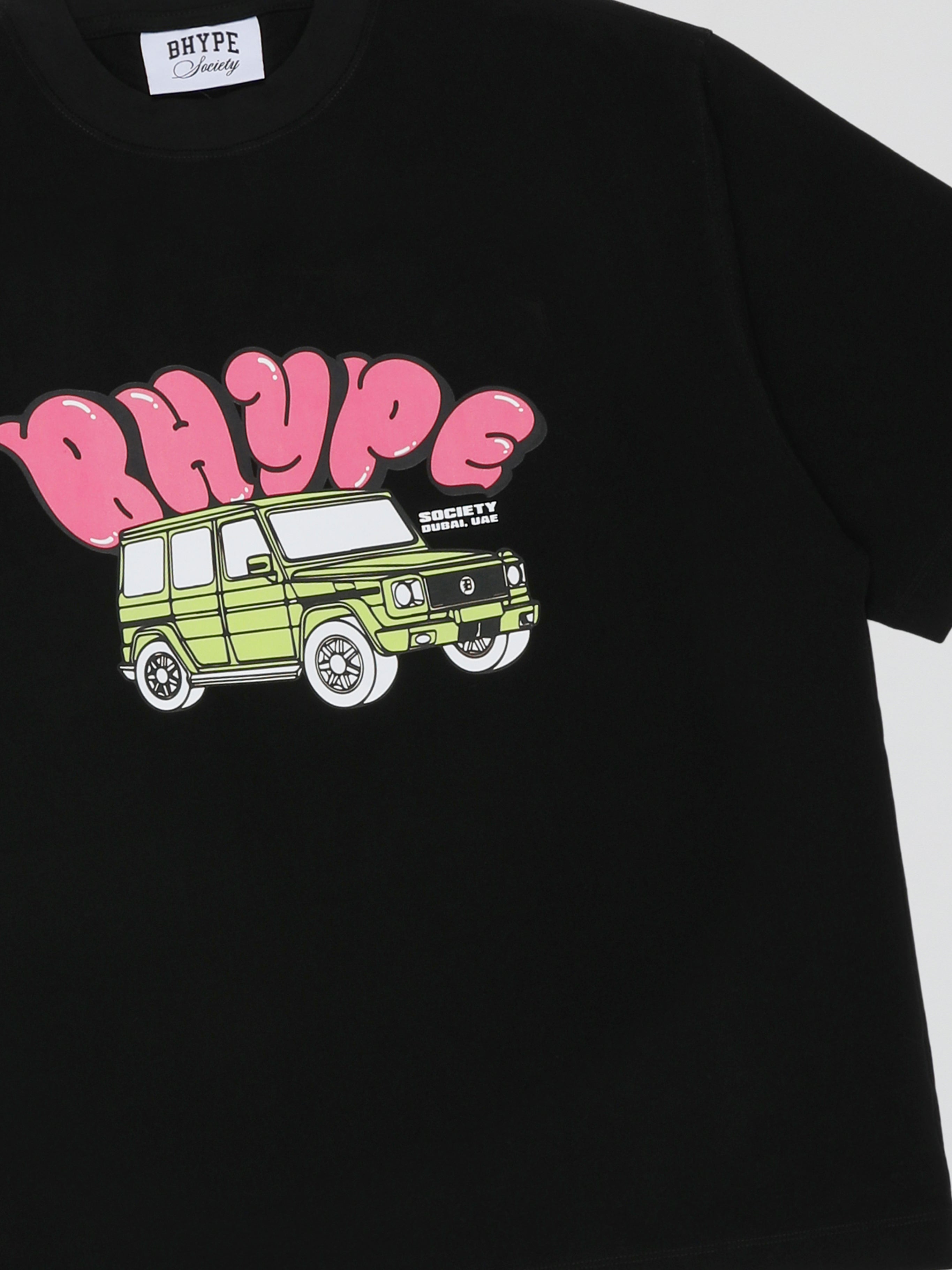 BHYPE BIG CAR BUBBLE BLACK TSHIRT