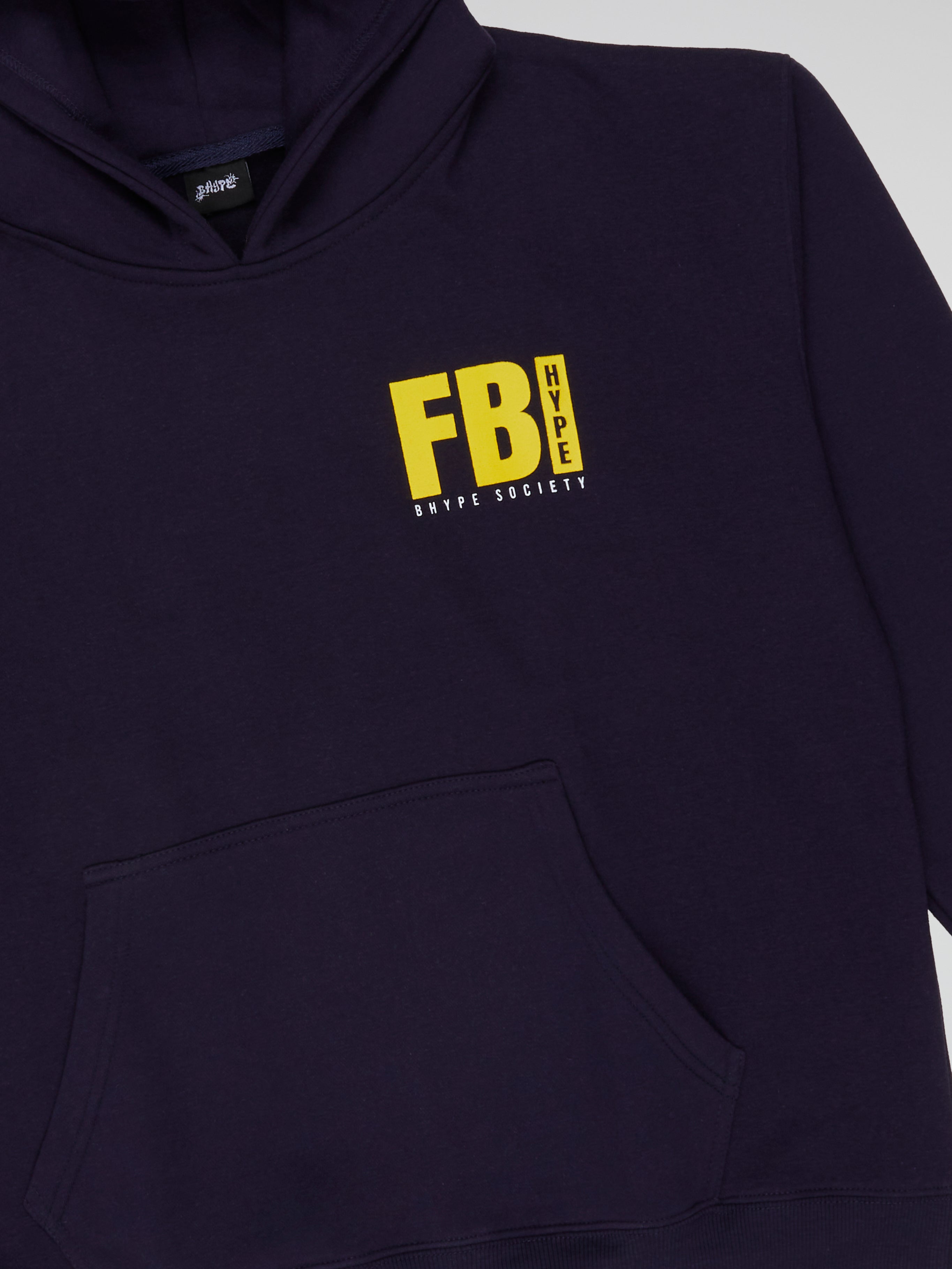 FBHYPE MARINE BLUE HOODIE BHYPE SOCIETY