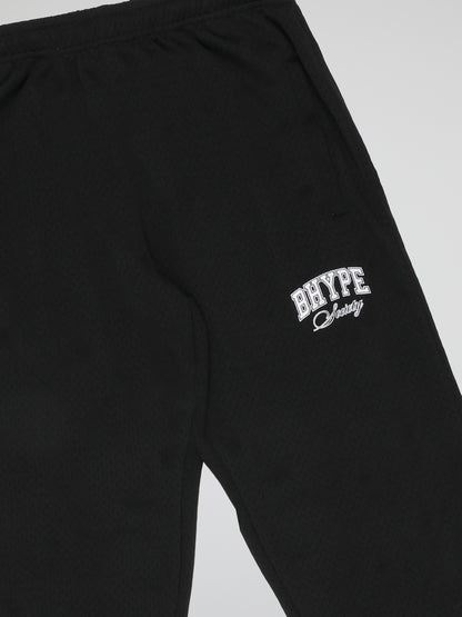 BHYPE SOCIETY BLACK MESH PANTS