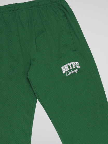 BHYPE SOCIETY GREEN MESH PANTS