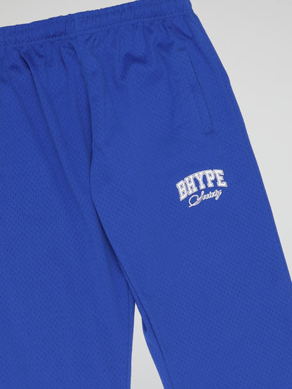 BHYPE SOCIETY ROYAL BLUE MESH PANTS