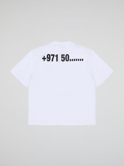 BHYPE RETRO PHONE WHITE TSHIRT