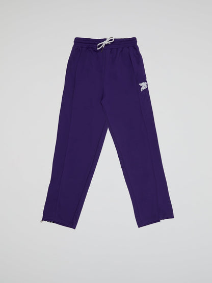 Bhype Society - Bhype Purple Retro Nylon Tracksuit