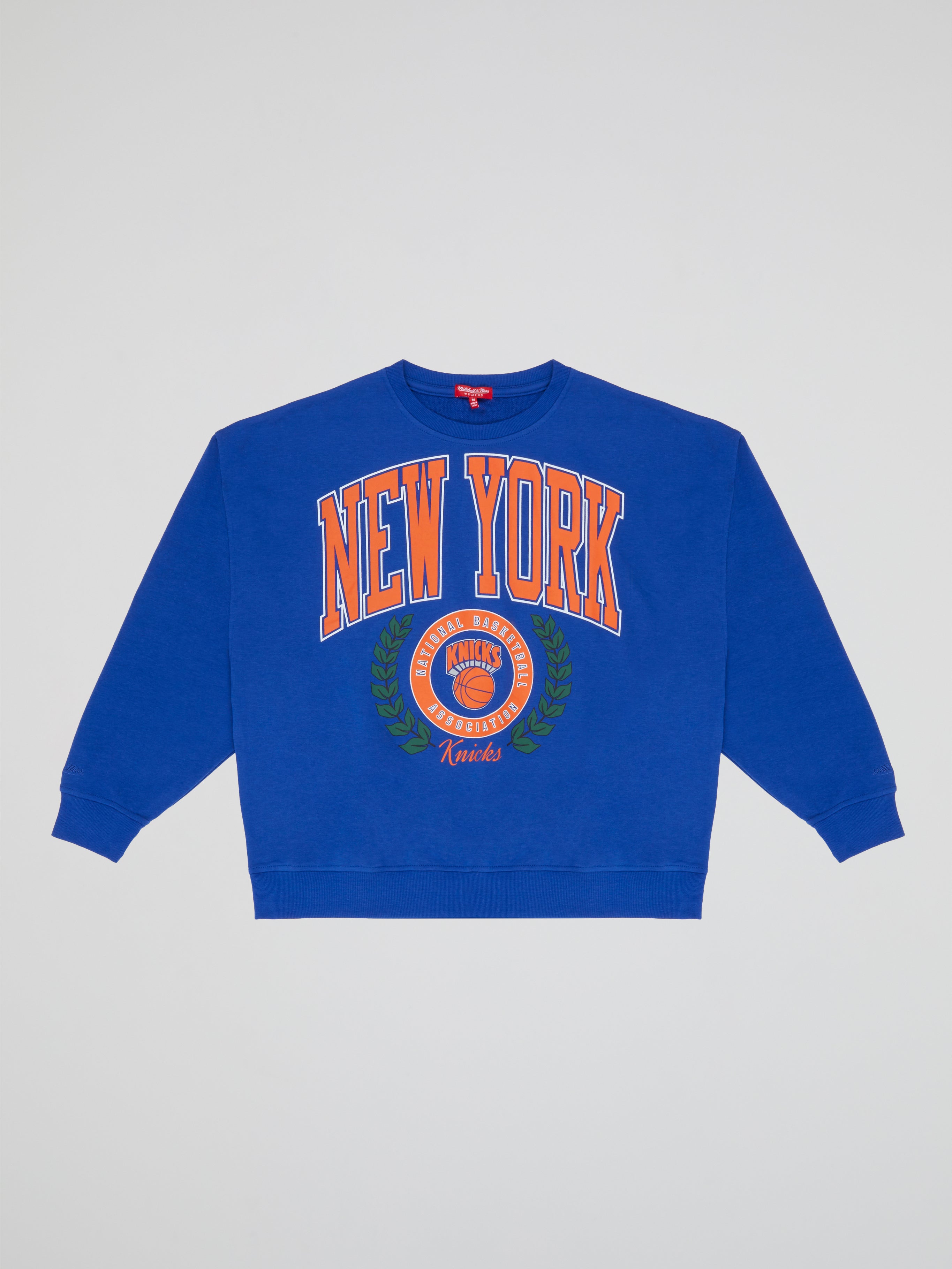 Mitchell & Ness Women Logo LT Crew 2.0 New York Knicks