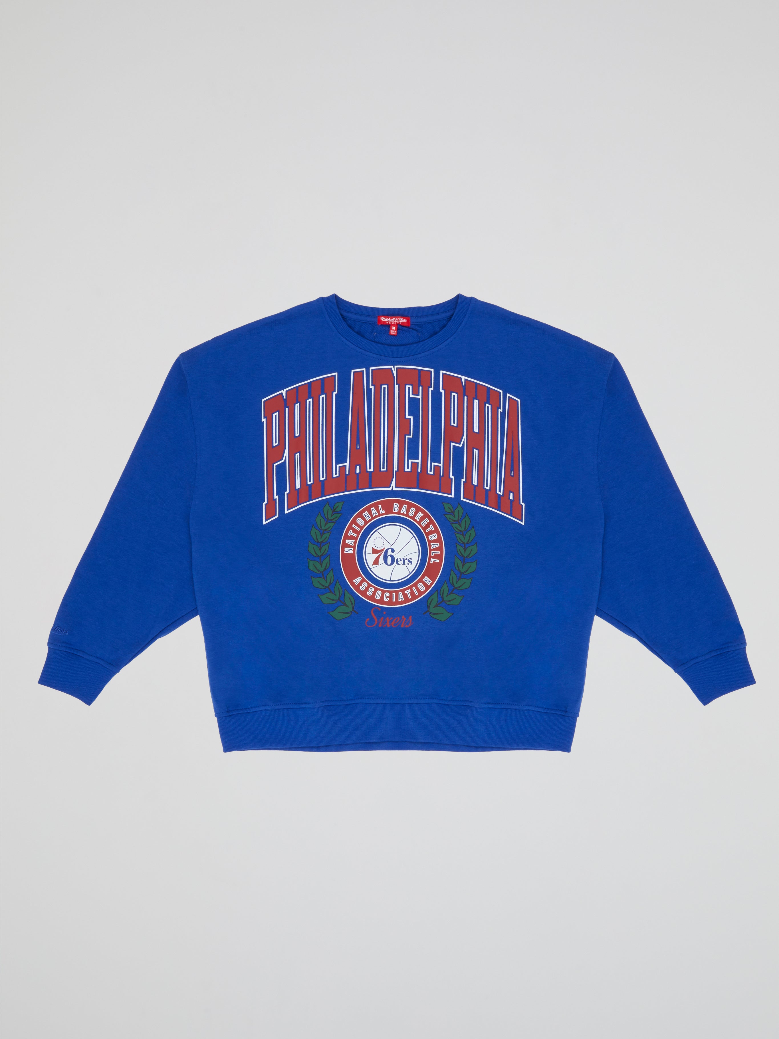 Mitchell & Ness Women Logo LT Crew 2.0 Philadelphia Sixers