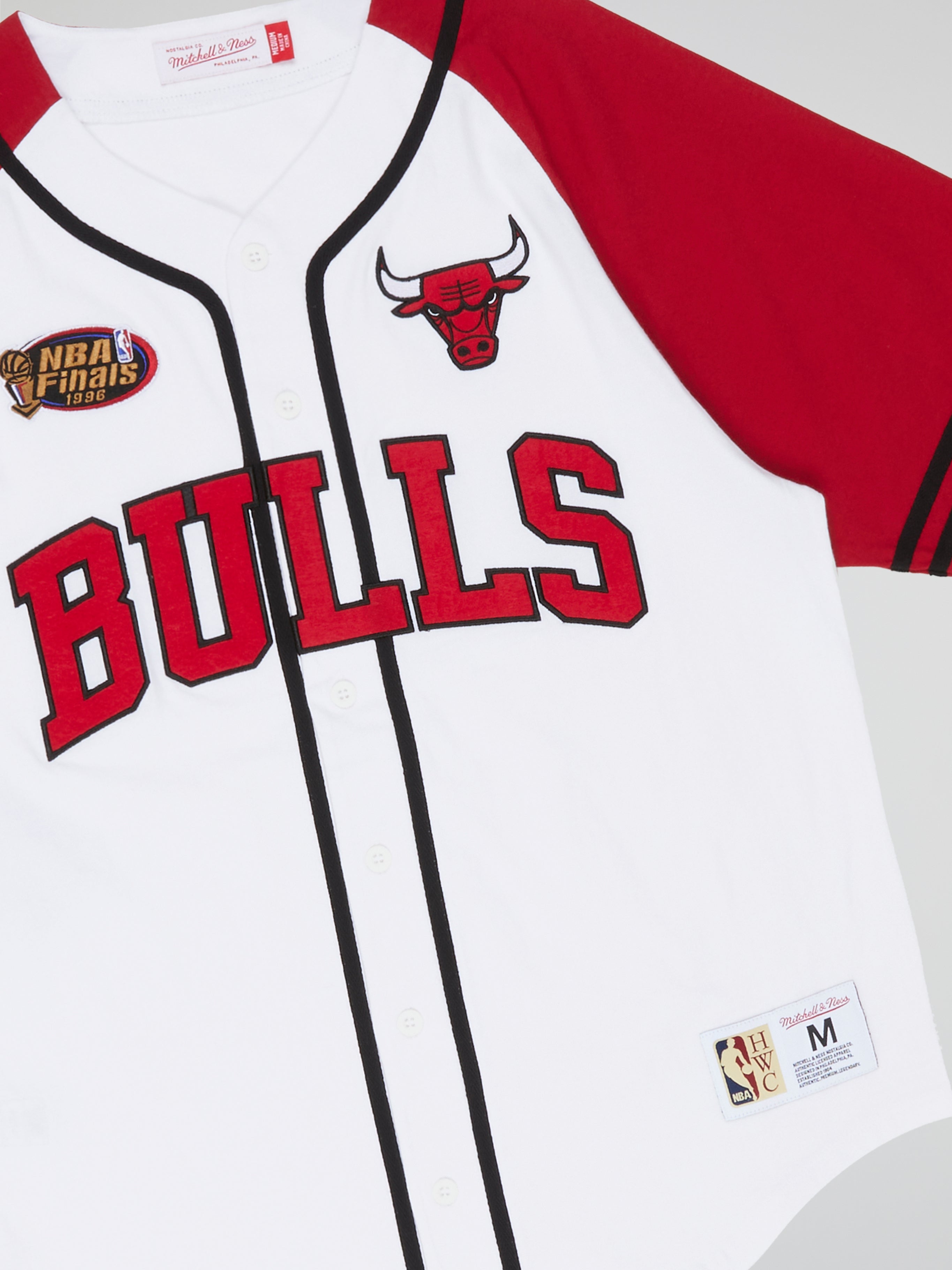 Mitchell & Ness NBA Practice Day Button Front Jersey Chicago Bulls