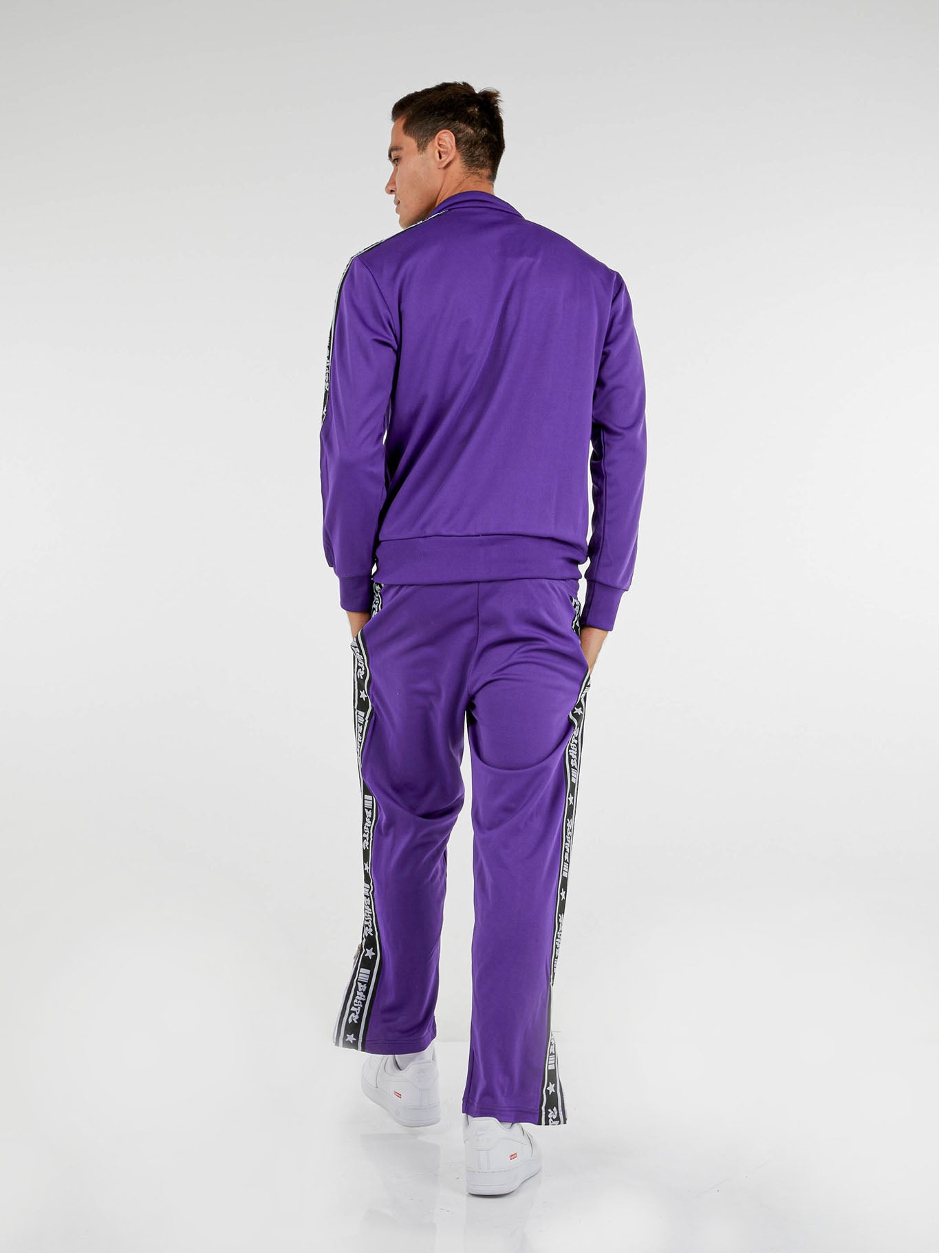 Bhype Society - Bhype Purple Retro Nylon Tracksuit