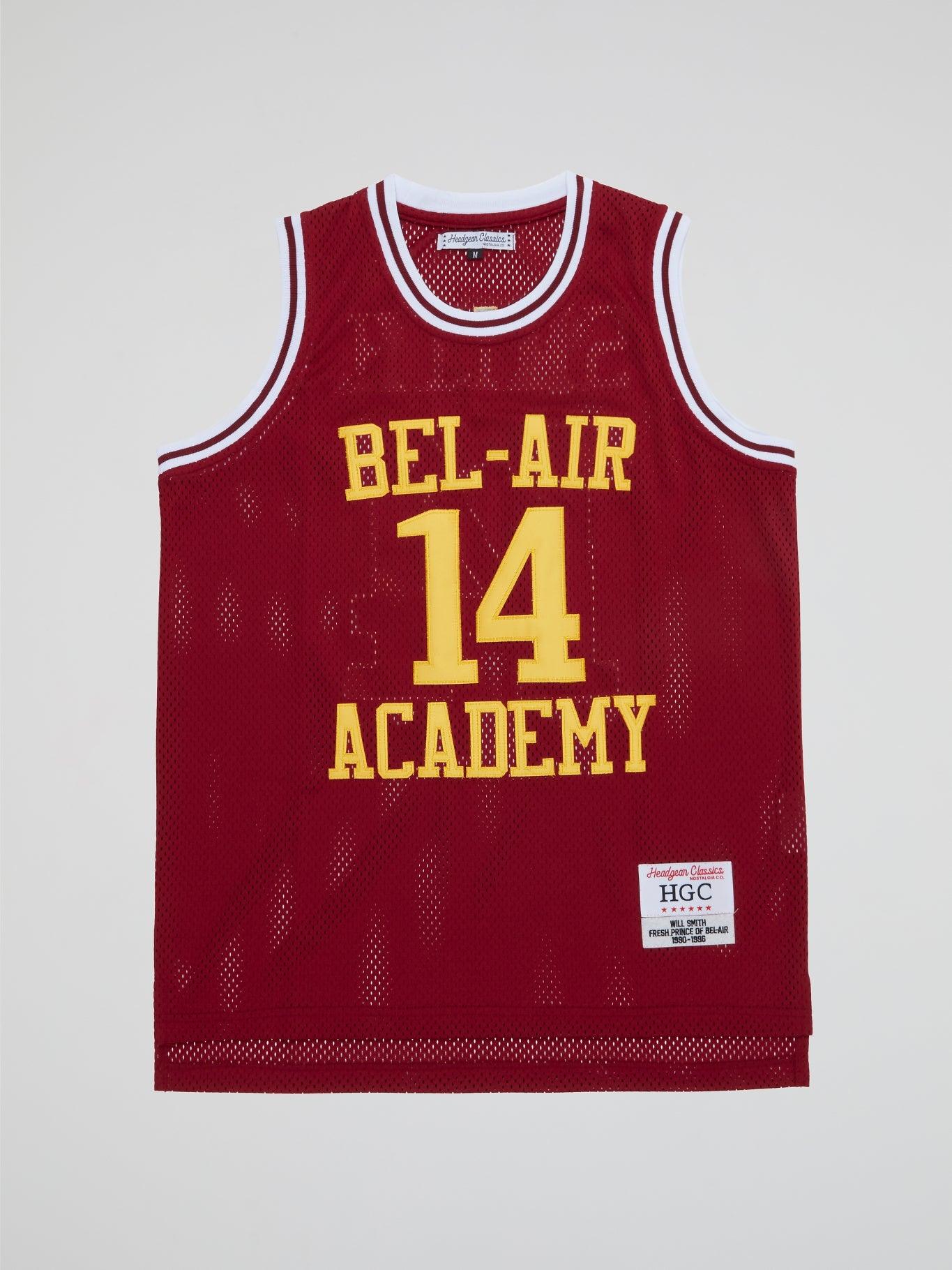 Bel-air Basketball Jersey Maroon - B-Hype Society