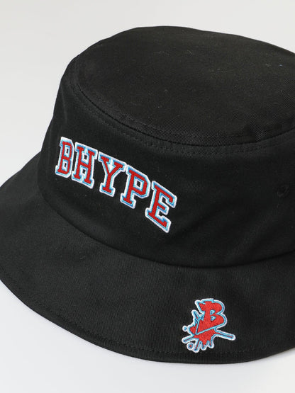 BHYPE BLACK BUCKET HAT - B-Hype Society