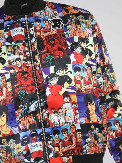 BHYPE BOMBER JACKET MANGA EDITION - B-Hype Society