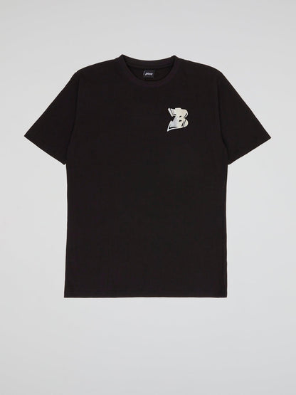 BHYPE LOGO ESSENTIALS BLACK T-SHIRT - B-Hype Society