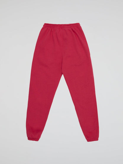 BHYPE LOGO ESSENTIALS NEON PINK PANTS - B-Hype Society