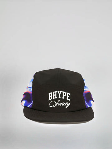 BHYPE SOCIETY BLACK RUNNING CAP