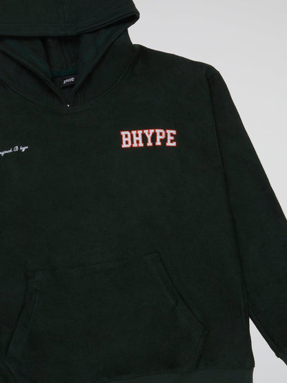 BHYPE VARSITY COLLECTION HOODIE GREEN - B-Hype Society