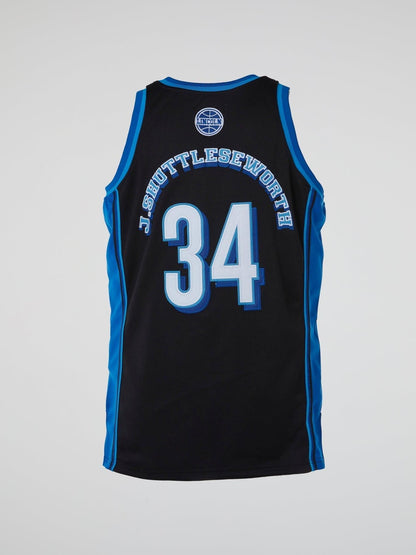 Black Jesus Shuttlesworth Away Basketball Jersey - B-Hype Society