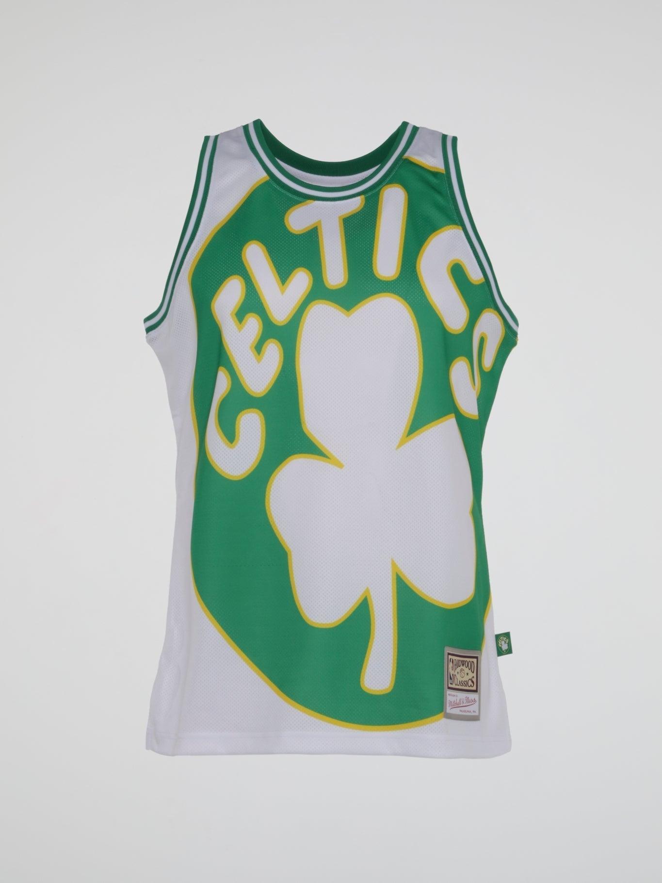 Boston Celtics Blown Out Fashion Jersey - B-Hype Society