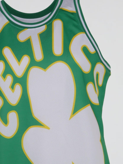 Boston Celtics Blown Out Fashion Jersey - B-Hype Society