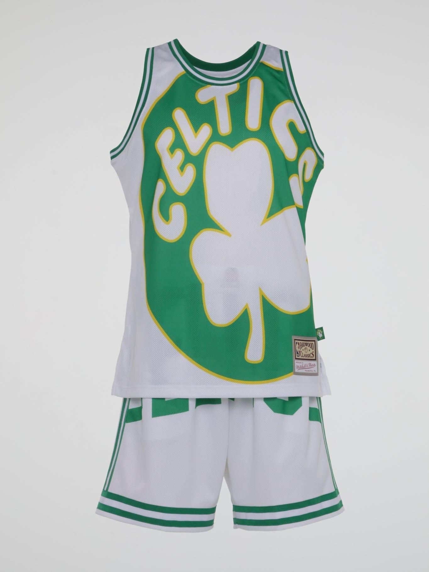 Boston Celtics Blown Out Fashion Shorts - B-Hype Society