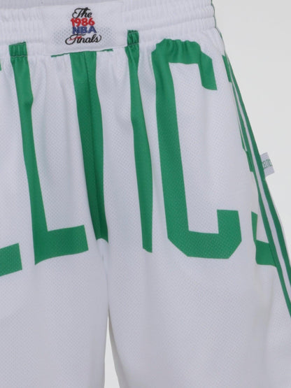 Boston Celtics Blown Out Fashion Shorts - B-Hype Society