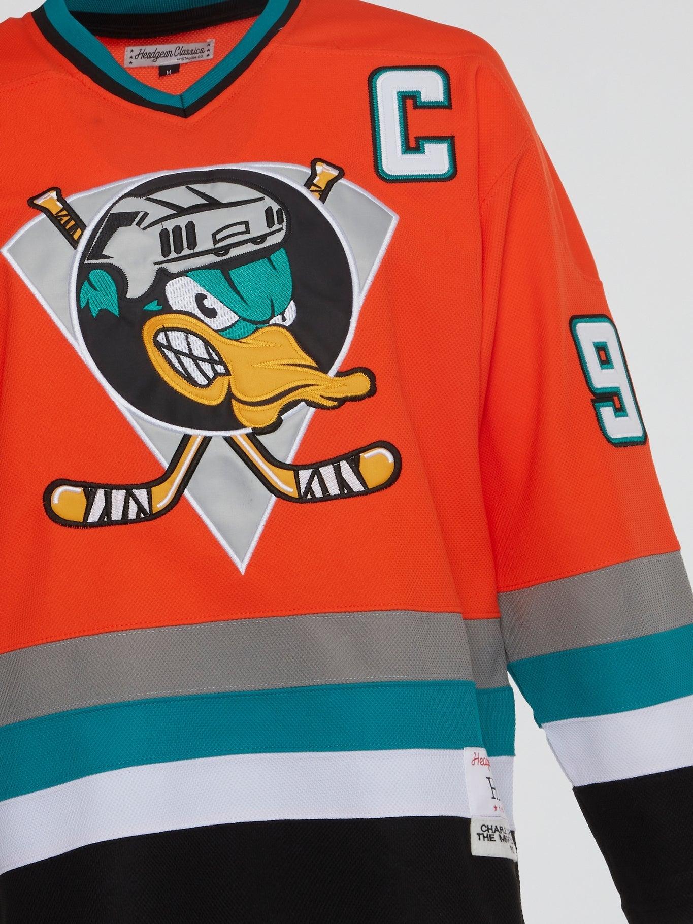 Charlie Conway Mighty Ducks Alt. Jersey - B-Hype Society